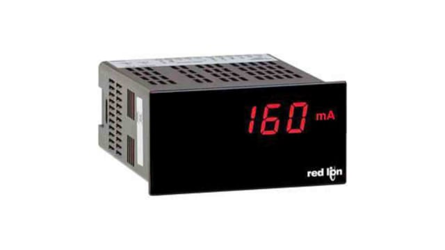 Red Lion PAX Lite Digital Panel Ammeter 2 A DC, 45 mm x 92 mm | PAXLID00