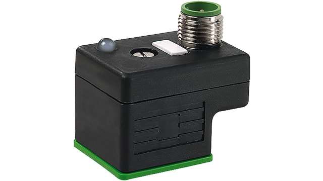 Murrelektronik Limited 3P DIN 43650 A, Female DIN 43650 Solenoid Connector with Indicator Light, 24 V Voltage | 7000-41301-0000000