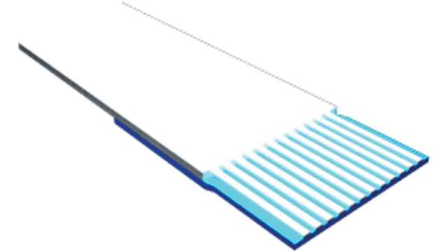 Samtec FJH Series FFC Ribbon Cable, 20-Way, 0.5mm Pitch | FJH-20-R-02.00-4