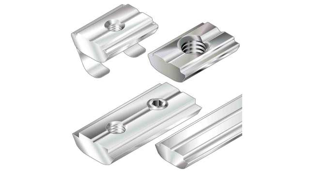 Bosch Rexroth M8 Sliding Block, Swivel-In, Connecting Component, Groove Size 10 mm | 3842529324