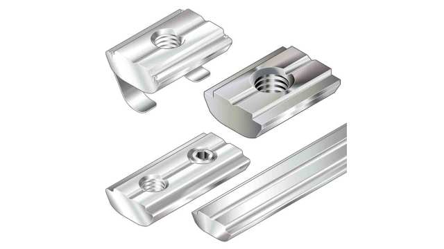 Bosch Rexroth M6 Sliding Block, Swivel-In, Connecting Component, Strut Profile 30 mm, Groove Size 8 mm | 3842547822