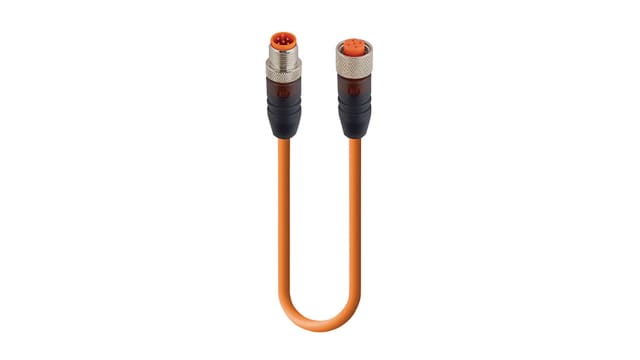 Lumberg Automation Male 5 way Straight to Female 5 way Straight Sensor Actuator Cable | 109371 RST 5-RKT 5-458/1,5 M
