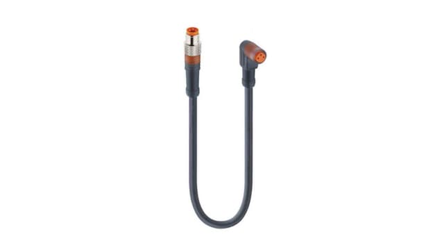 Lumberg Automation Male 3 way Straight to Female 3 way M8 Sensor Actuator Cable, 5.5 m | 14542 RSMV 3-RKMW 3-224/5,5 M