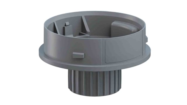 Werma LED Grey Mounting Base for use with EvoSIGNAL Series | 260.700.03