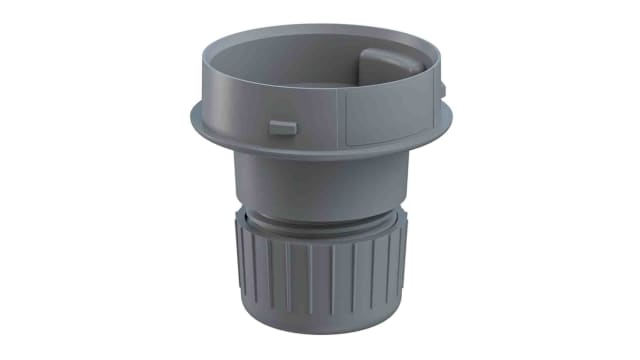 Werma LED Grey Mounting Base for use with Flashing Beacon | 260.700.05