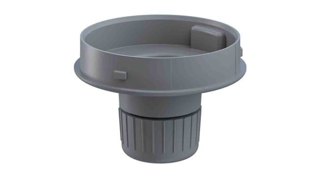 Werma LED Grey Mounting Base for use with Signal Towers and Beacons | 261.700.05