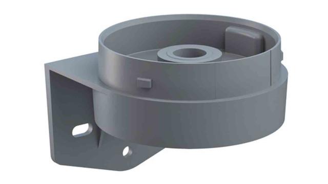 Werma LED Grey Mounting Base for use with EvoSIGNAL Series | 261.700.06