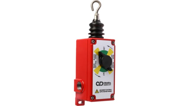 Craig & Derricott GWN Rope Pull Switch, 50m, NO/2NC, Straight | GWN1