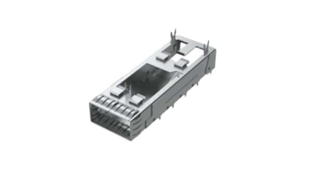Samtec QSFPC Cage Assembly with Heatsink for FQSFP-DDA | QSFPC-PF-02