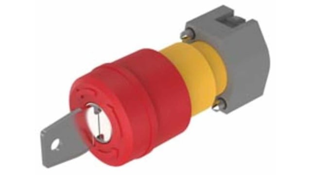 EAO Series 04 Series, Key Release, Emergency Stop Push Button Head 37 mm Diameter | 704.066.2A