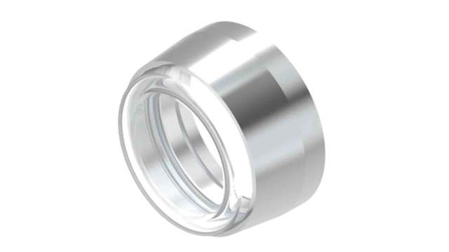 EAO Modular Switch Bezel for Use with For Illuminated pushbutton with front illumination for IP 67 protection | 704.600.2