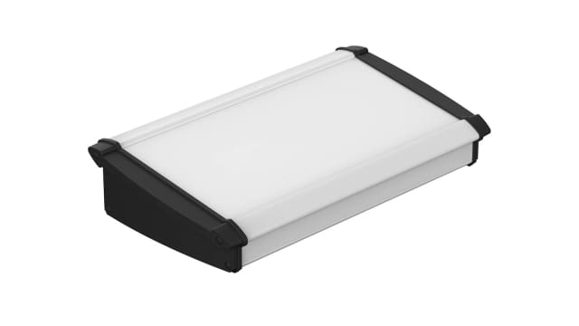 Bopla Alu-Topline Series Black Aluminium Desktop Enclosure Sloped Front, 300 mm 68.2 mm, 181.2 mm | 92865300.HMT1 ATPH 1865-0300