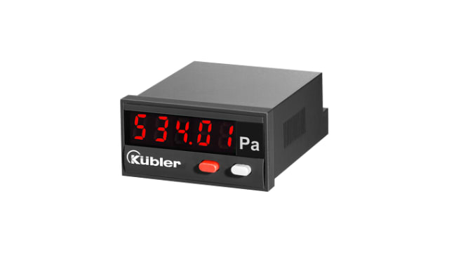 Kubler CODIX 534 LED Digital Panel Multifunction Meter,  22.2 mm  x 45 mm | 6.534.012.300