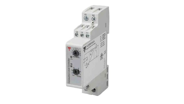Carlo Gavazzi CLD2EB1BU24 Series Level Controller -, DIN Rail 2 Analogue Input 24 V-Rated Relay | CLD2EB1BU24