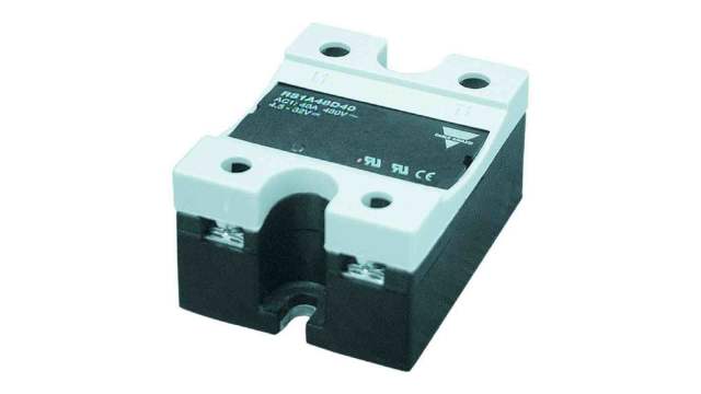 Carlo Gavazzi RS 40 Series Solid State Relay, 25 A Load, Panel Mount, 440 V ac Load | RS1A40D25