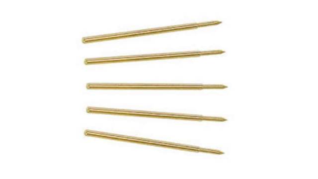 Pico Technology Test Pin, 12 V, Silver, 3A, Gold  Plated Contact, Male | TA064 spring tips