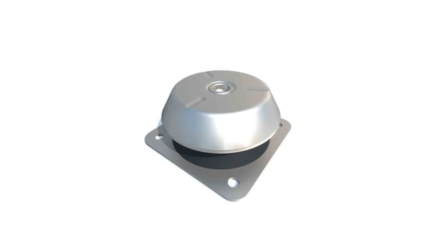 FIBET Tapered Square M20 Anti Vibration Mount, Bell Mount with 1700daN Compression Load | CFBMS1808620M