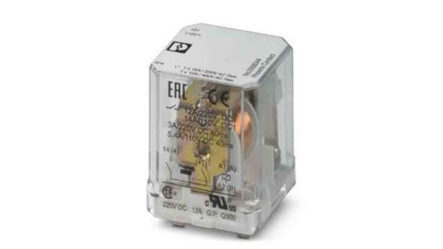 Phoenix Contact PCB Mount Power Relay, 110V dc Coil, 16A Switching Current, SPST | 2908044