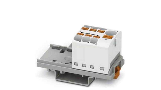 Phoenix Contact Distribution Block, 7 Way, 450 V, 32A, White | 3273604