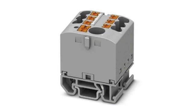 Phoenix Contact Distribution Block, 7 Way, 690 V, 24A, Grey | 3274166