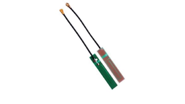 Siretta ECHO35/0.1M/IPEX/S/S/17 PCB Multiband Antenna with IPEX Connector, 2G (GSM/GPRS), 3G (UTMS), 4G, 4G (LTE | ECHO35/0.1M/IPEX/S/S/17