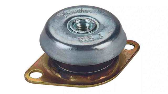 Trelleborg Novibra Circular M12 Anti Vibration Mount with 105kg Compression Load | 10-00179