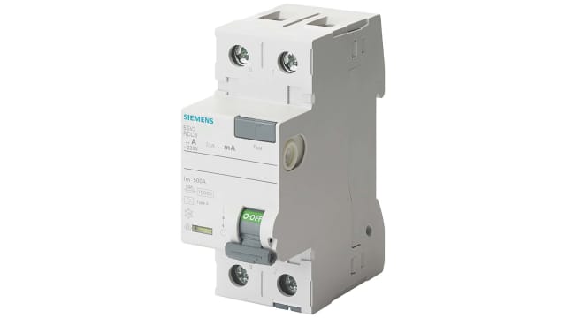 Siemens 5SV3 RCCB, 40A, 2 Pole, 30mA, Type A, 230V ac | 5SV3314-6KL