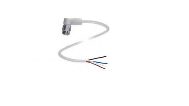 Pepperl + Fuchs Female 4 way Right Angle to Unterminated Sensor Actuator Cable, 10 m | V1-WV4A-10M-PP-H1