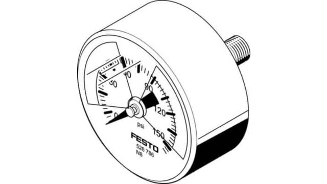 Festo 1/2 in G FRL, Manual Drain, 5 μm Filtration Size - Yes | FRC-1/2-D-5M-MIDI