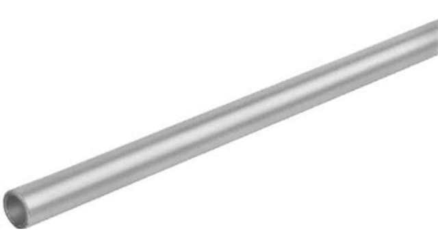Festo 15 bar Silver Aluminium Compressed Air Pipe, 28 mm OD, 3 m | PQ-AL-28X1,5X3000