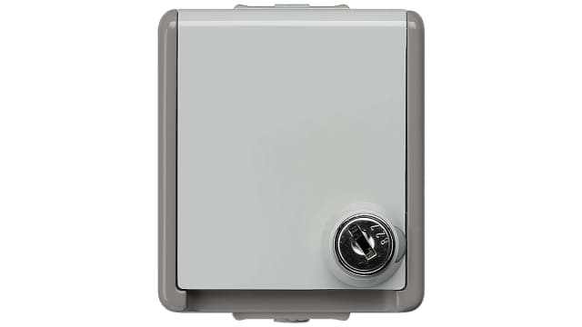 Siemens DELTA Grey 1 Gang Plug Socket, 16 A | 5UB4715