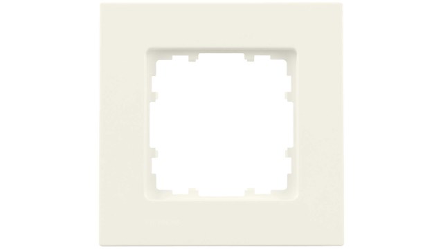 Siemens White 1 Gang Faceplate & Mounting Plate | 5TG1111-0