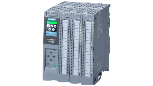 Siemens SIMATIC S7-1500 Series PLC CPU for Use with SIMATIC S7-1500 Series, 32 (Digital) 5 (Analogue)-Input, Analogue, | 6ES7512-1CK01-0AB0
