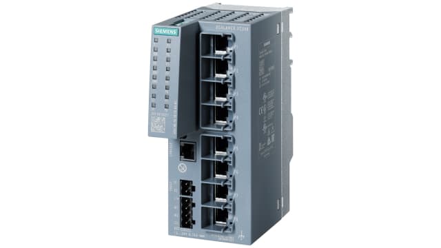 Siemens Managed Switch 8 Port Ethernet Switch | 6GK5208-0BA00-2AC2