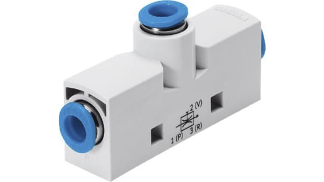 Festo Vacuum Pump, 0.45mm nozzle , 4.5bar 6.2L/min, VN series | VN-05-H-T3-PQ2-VQ2-RQ2