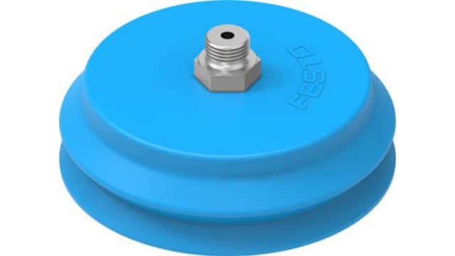 Festo 100 mm Bellow Polyurethane Suction Cup VASB-100-1/4-PUR-B G 1/4 | VASB-100-1/4-PUR-B