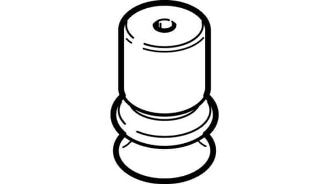 Festo 20 mm Bellow Nitrile Rubber (NBR) Suction Cup ESV-20-BN | ESV-20-BN