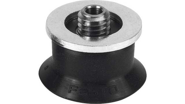 Festo 30 mm Nitrile Rubber (NBR) Suction Cup ESS-30-EN M6 | ESS-30-EN