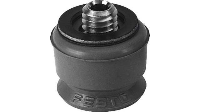 Festo 15 mm Flat Fluoroelastomer Suction Cup ESS-15-SF M4 | ESS-15-SF