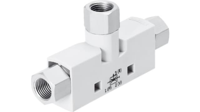 Festo Vacuum Pump, 0.45mm nozzle , 8bar 12L/min, VN series | VN-05-N-T3-PI4-VI4-RI4