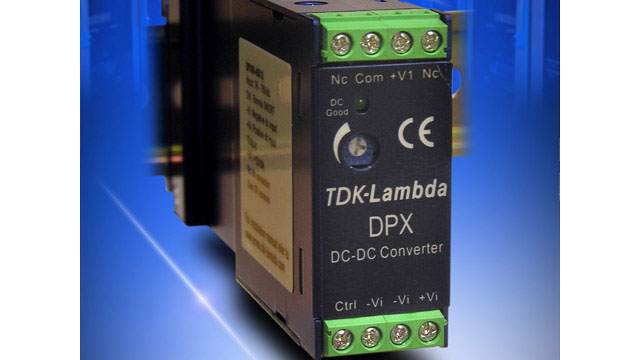 TDK-Lambda DPX DC-DC Converter, 15V dc/ 4A Output, 18 → 36 V dc Input, 60W, DIN Rail Mount, +85°C Max Temp -40°C | DPX60-24S15