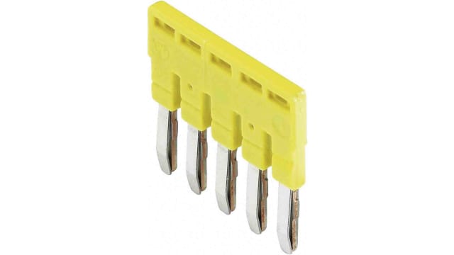 Wieland IVB WKF 4 Series Jumper Bar for Use with DIN Rail terminal blocks type WKF, ATEX | Z7.261.1927.0