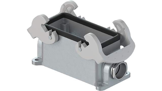 Wieland Bottom BAS GUT GC Range Heavy Duty Power Connector Housing 2, 16 | 70.331.1635.0