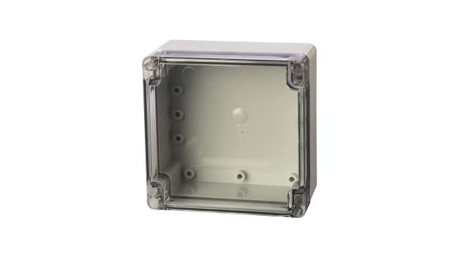 Fibox PC Series Light Grey Light Grey Lid Polycarbonate General Purpose Enclosure, IP67, IP66, IK07, IK08 120 mm, 122 | PC 121211 enclosure