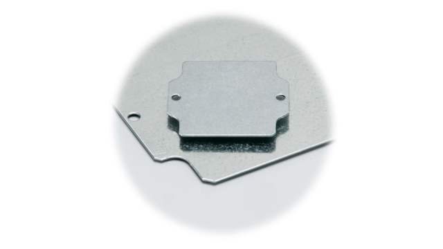 Fibox Polyester Enclosure Accessory, 385 mm W, 406 mm L for Use with EURONORD | PM 4040 mounting plate.