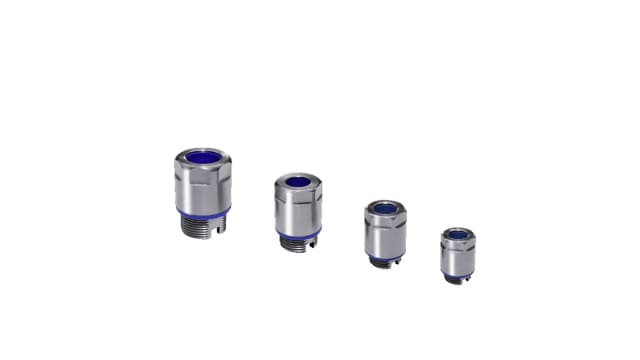 Rittal 2410001 Series Stainless Steel Cable Gland, M25 Thread, 12mm min., 17mm max., IP68 | 2410031