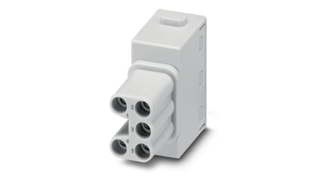 Phoenix Contact Heavy Duty Power Connector Module, 16A, Female, HC-M-05 Series, 5 Contacts | 1417373