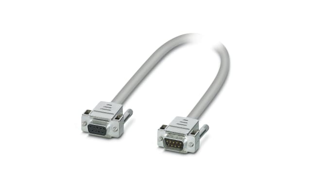 Phoenix Contact 9 Pin D-sub 9 Pin D-sub Serial Cable, 6m, CABLE-D 9SUB/B/S Series | 2302049