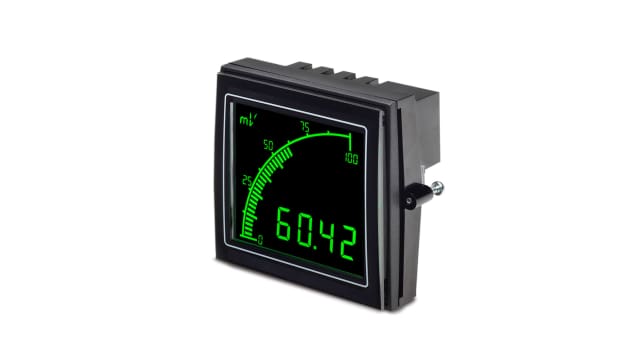 Trumeter APM Analogue Panel Ammeter 200 mA DC, 68 mm x 68 mm, 0.1 % | APM-MICRO-APO