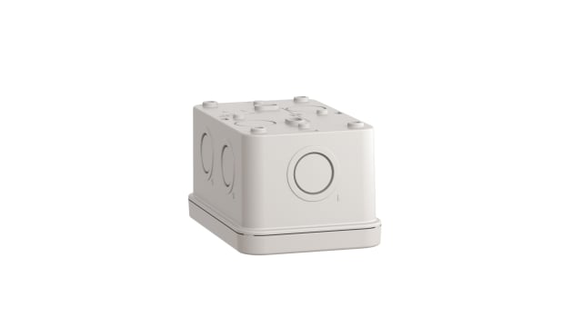 Schneider Electric Light Grey ABS XALE Control Station Enclosure - 3 Hole 22 mm Diameter | XALE3